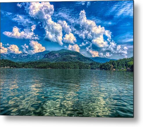 Lake Lure Metal Print featuring the photograph Lake Lure Beauty by Buddy Morrison