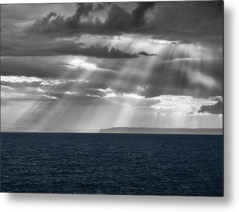 Pacific Ocean Metal Print featuring the photograph Let Your Light Shine Through by Leslie Montgomery