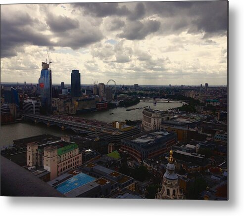 London Metal Print featuring the photograph London by Garrett Blum