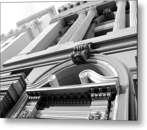 Architecture Metal Print featuring the photograph Looking Skyward by Douglas Pike