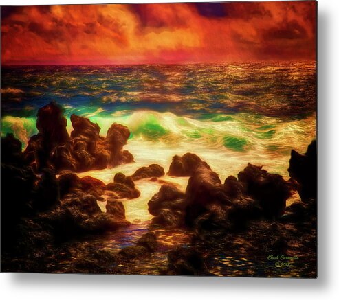 Fine Art Photography Metal Print featuring the photograph Maui ... by Chuck Caramella