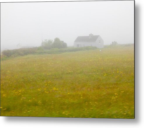 Countryside Metal Print featuring the photograph Misty ireland morning by Sue Morris