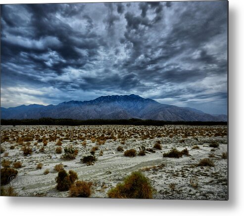 Mojave Desert California Metal Print featuring the photograph Mojave HDR 019 by Lance Vaughn
