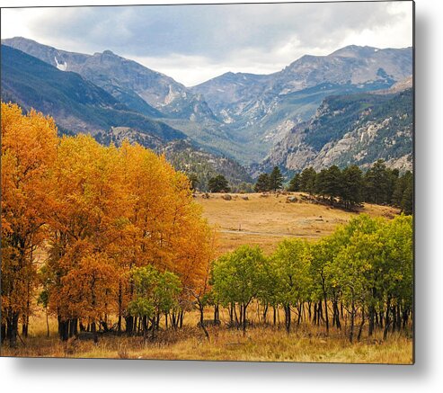 Colorado Metal Print featuring the photograph Moraine Park in Rocky Mountain National Park by Dawn Key