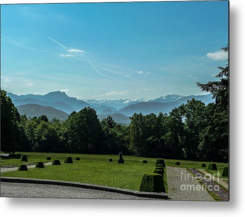 Adornment Metal Print featuring the photograph Mountain Scenery 2 by Jean Bernard Roussilhe