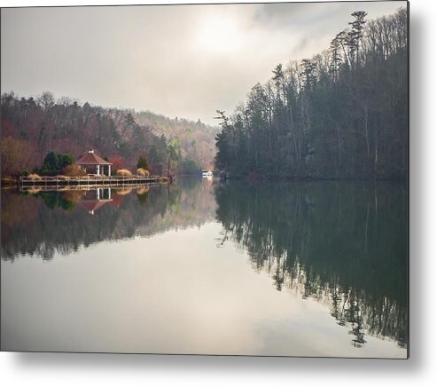 Nature Metal Print featuring the photograph Nature Views Near Chimney Rock And Lake Lure by Alex Grichenko