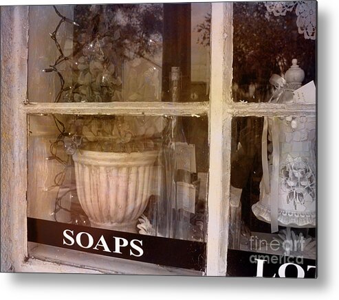 Retro Metal Print featuring the photograph Need Soaps by Susanne Van Hulst