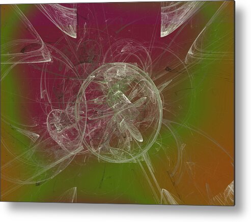 Art Metal Print featuring the digital art Never Mattered Much by Jeff Iverson
