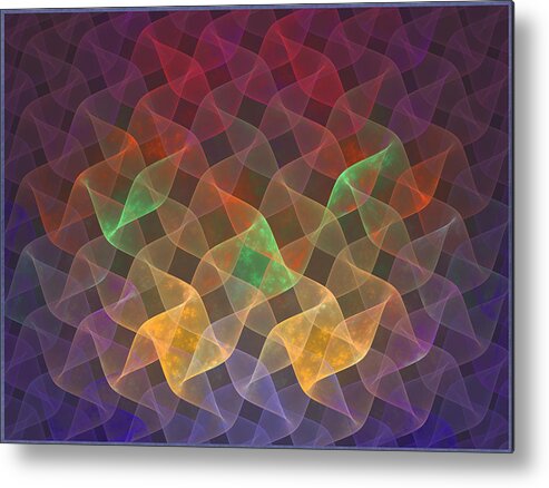 Symbolic Digital Art Metal Print featuring the digital art New Beginnings by Harald Dastis