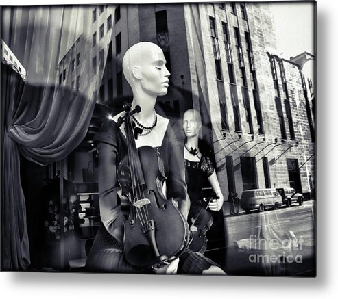 Street Metal Print featuring the photograph Nobody's Dream by Daliana Pacuraru