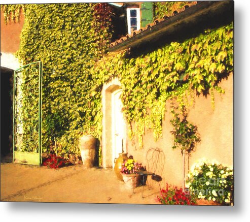 California Metal Print featuring the photograph Northern California Winery by Alicia Hollinger