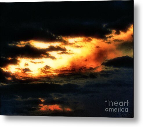 Sunset Metal Print featuring the photograph Nothing Gold Can Stay by September Stone