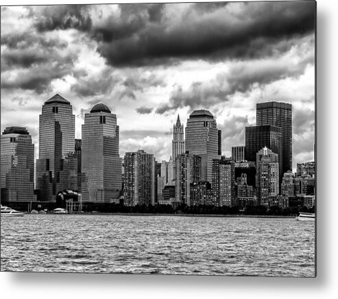Cityscapes Metal Print featuring the photograph NYC Skyline by Louis Dallara