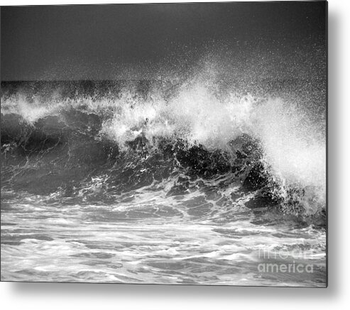 Ocean Metal Print featuring the photograph Ocean Spray by Mafalda Cento