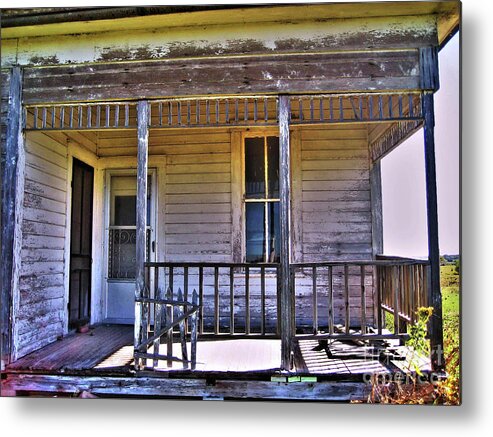 Old Abandoned House Metal Print featuring the photograph Old Abandoned House by Savannah Gibbs