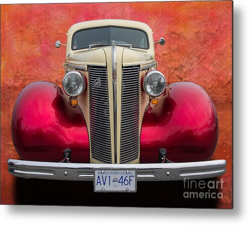 Auto Metal Print featuring the photograph Old Buick by Jim Hatch
