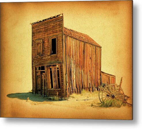 Old West Metal Print featuring the photograph Old West by Steve McKinzie