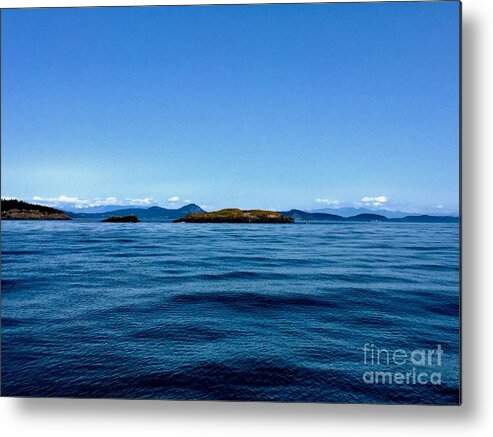 Northwest Pacific Metal Print featuring the photograph Open Water by Dennis Richardson