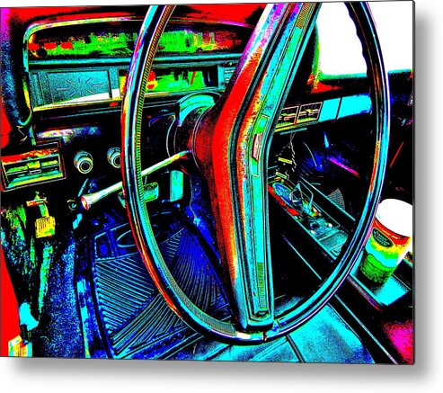 Oxford Car Show Metal Print featuring the photograph Oxford Car Show II 1 by George Ramos
