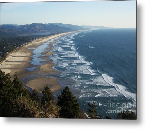 Pacific Ocean Metal Print featuring the photograph Pacific Ocean - Oswald West by Julie Rauscher
