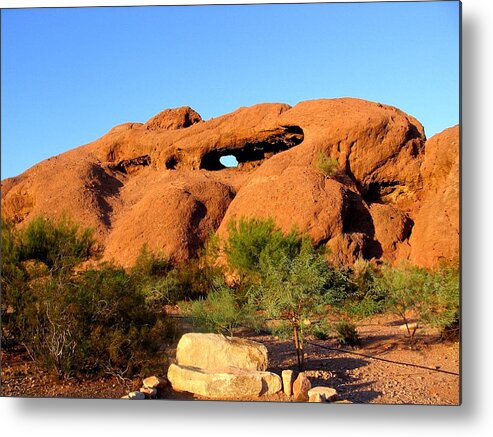 Scottsdale Metal Print featuring the photograph Papago Park by MB Dallocchio