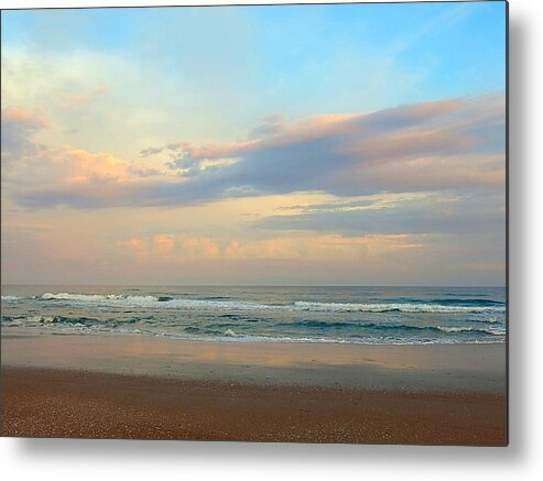 Sunrise Metal Print featuring the photograph Pastel Sunrise by Betty Buller Whitehead