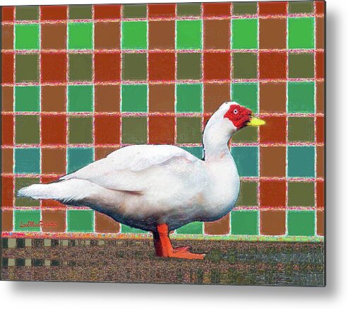 Posters Metal Print featuring the digital art Pato Art 4 by Miss Pet Sitter