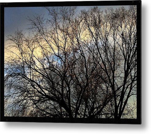 Fankjcasella Metal Print featuring the photograph Patterns In The Sky by Frank J Casella