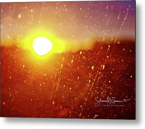 Sunset Metal Print featuring the photograph Perspective by Shawn M Greener
