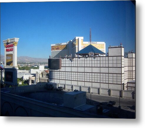 Casinos Metal Print featuring the photograph Poker Anyone? by Charles HALL