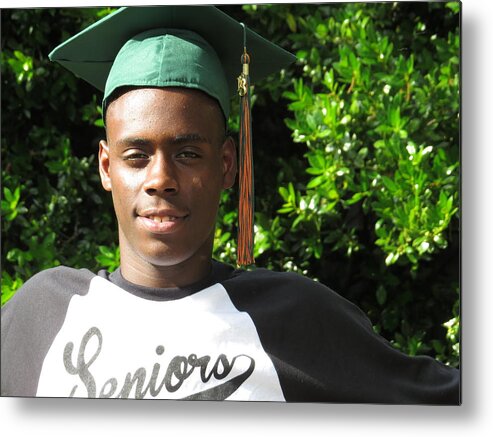 Senior Portrait Session Metal Print featuring the photograph Portait2 by Aaron Martens