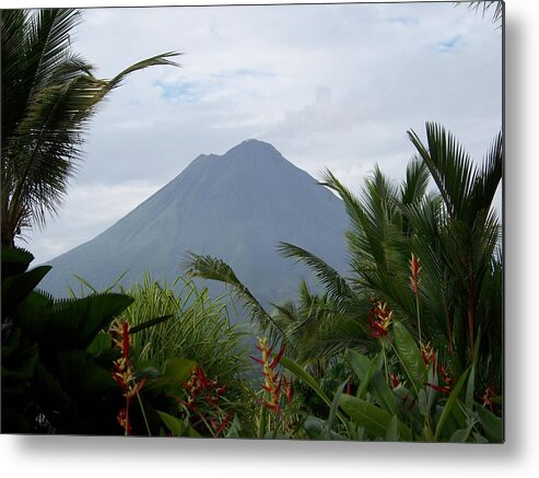 Volcanos Metal Print featuring the photograph Power of Beauty by Karen Wiles