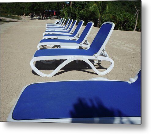 Beach Metal Print featuring the photograph Ready for the Beach by Ted Keller
