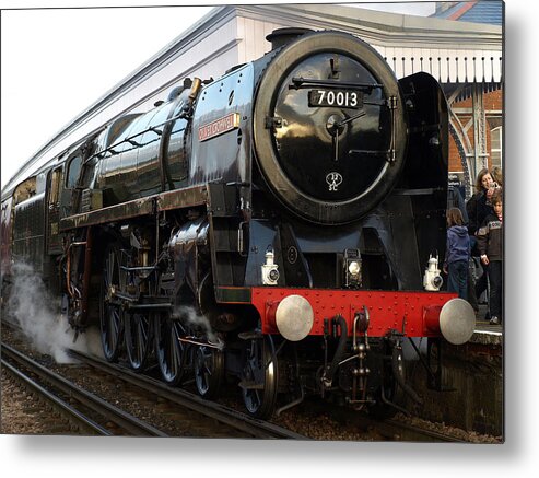 Trains Metal Print featuring the photograph Ready To Go by Richard Denyer