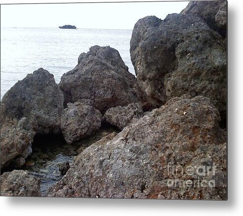 Rocks Metal Print featuring the photograph Rocks by Jimmy Clark