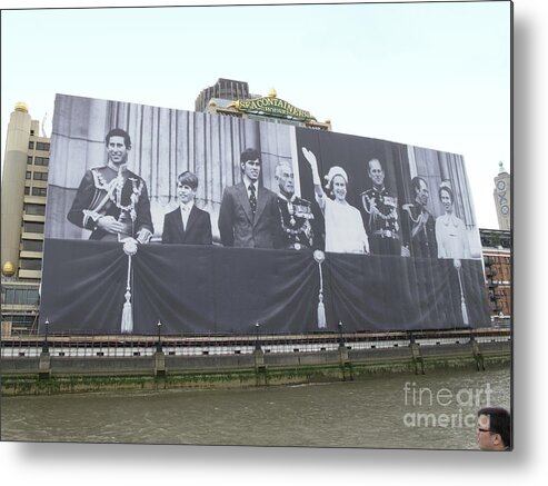 London Metal Print featuring the photograph Royal Family Photo by Ann Horn