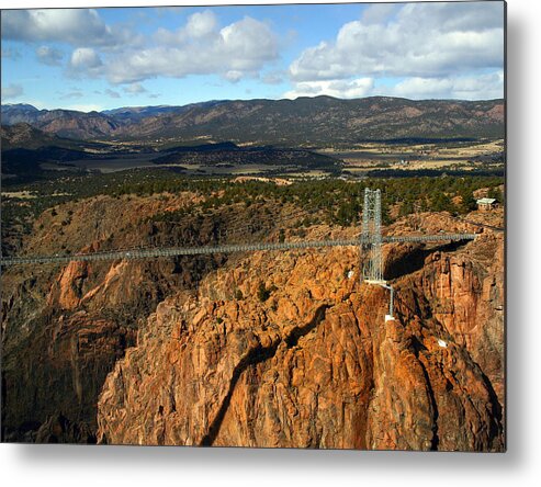 Royal Gorge Metal Print featuring the photograph Royal Gorge by Anthony Jones