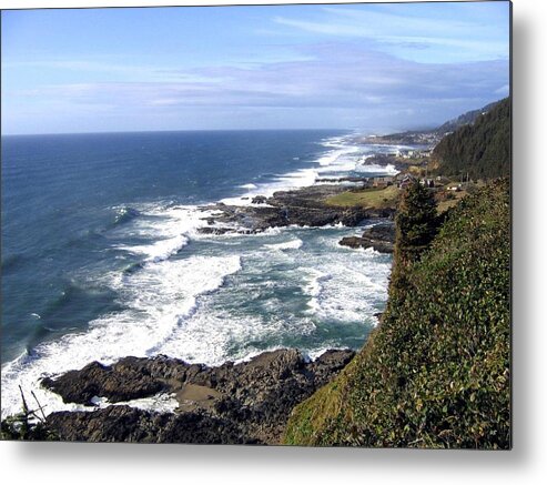 Sand And Sea Metal Print featuring the photograph Sand And Sea 2 by Will Borden