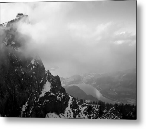 Europe Metal Print featuring the photograph Schaffberg Cliff Face by Joseph Hendrix