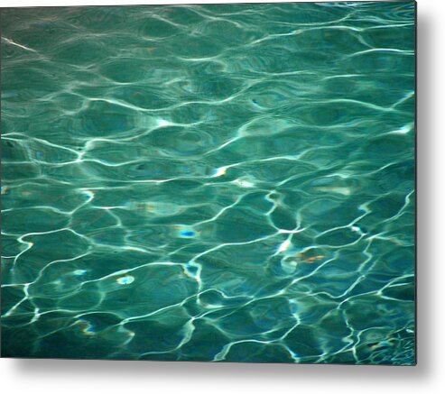Water Metal Print featuring the photograph Serenity by Elizabeth Hoskinson