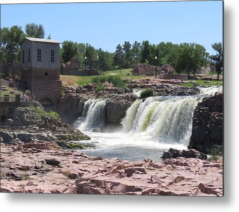 Sioux Falls Metal Print featuring the photograph Sioux Falls by Keith Stokes