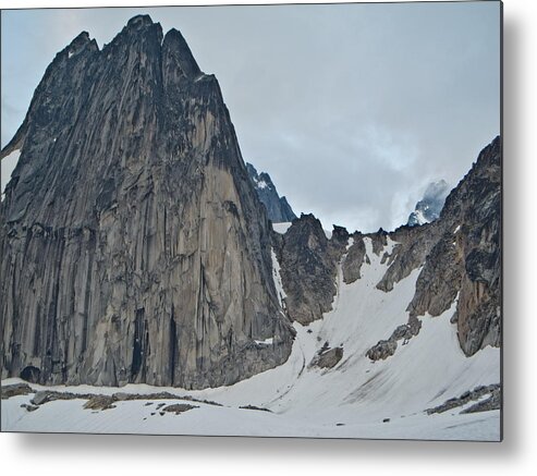 Spire Metal Print featuring the photograph Snowpatch Col by Jedediah Hohf