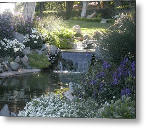  Metal Print featuring the photograph Softly Serene by Jacqueline Manos