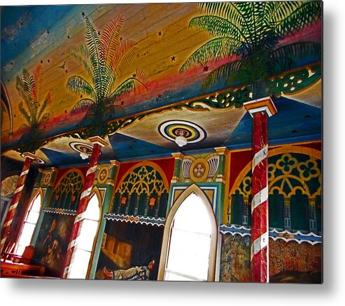 Kailua-kona Metal Print featuring the photograph St Benedicts Painted Church 11 by Ron Kandt
