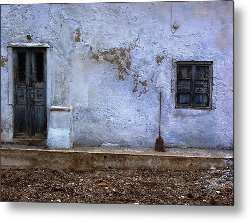 Greece Metal Print featuring the photograph Still Life Santorini by Randy Sprout
