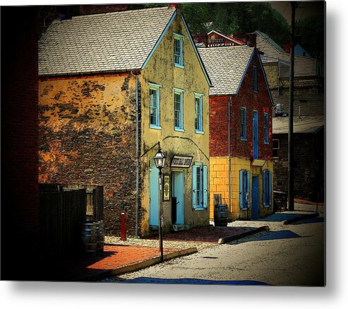 Harper's Ferry West Virginia Metal Print featuring the photograph Street in Harper's Ferry by Joyce Kimble Smith