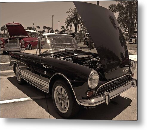 Sunbeam Metal Print featuring the photograph Sunbeams on a Sunbeam by DigiArt Diaries by Vicky B Fuller