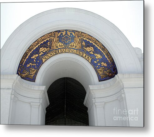 Sunnyside Pavilion Metal Print featuring the photograph Sunnyside Pavilion by Kathi Shotwell