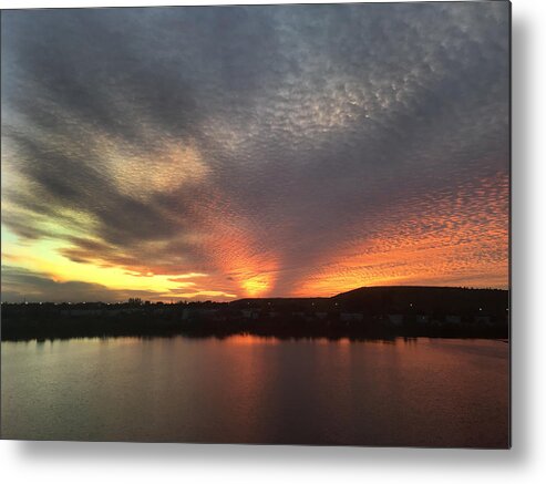 Sunset Metal Print featuring the photograph Sunset by Nora Martinez