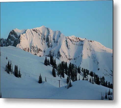 Ski Metal Print featuring the photograph Superior Sunrise by Michael Cuozzo